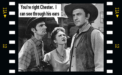 You're right Chester. I can see through his ears.