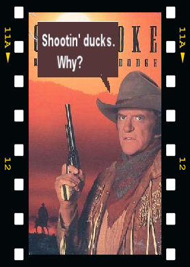 Shootin' ducks. Why?