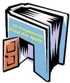 ID Proponents Need Not Apply