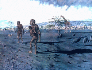 Creation: Laetoli Footprints Textbook