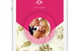 The Appy Couple application manages RSVP’s, sends email invites, and create an itinerary so that people know the schedule of events. Guests can use it to book travel, get maps, share photos, and put in song requests to wedding DJs. (AP Photo/Appy Couple)