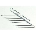 12 piece set of Jobar Slacks Hangers Open Ended pants Easy Slide Organizers