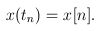 Discrete Signal